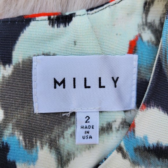 Milly CoCo Gardenia Floral Sleeveless Mini Dress - Picture 4 of 4